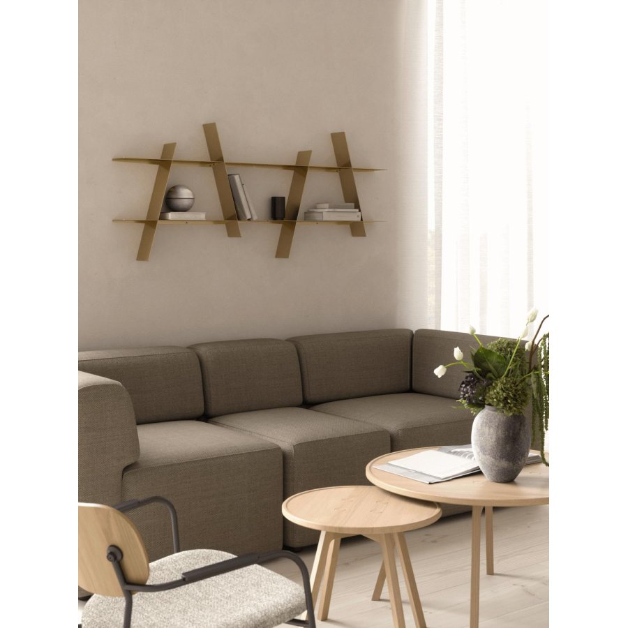 Andersen Furniture C2 Sofabord H43,5 cm, Hvidpigmenteret Eg