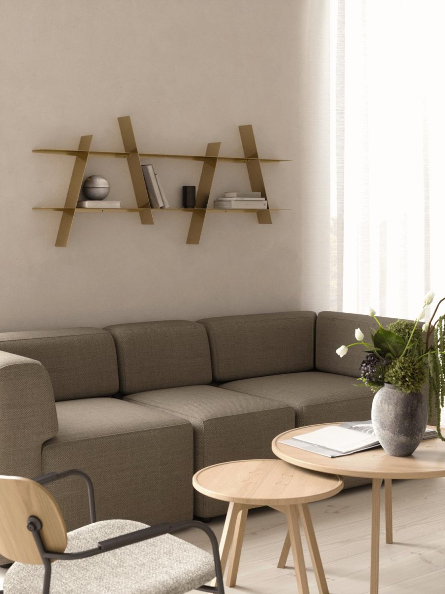 Andersen Furniture C2 Sofabord H43,5 cm, Hvidpigmenteret Eg