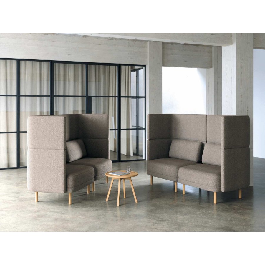 Andersen Furniture C2 Sofabord H43,5 cm, Hvidpigmenteret Eg