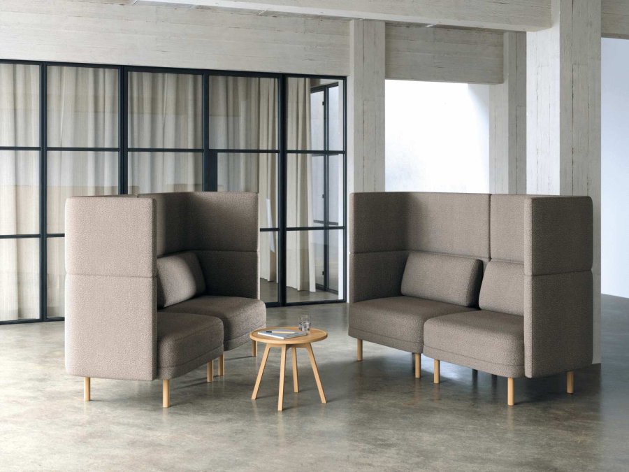 Andersen Furniture C2 Sofabord H43,5 cm, Hvidpigmenteret Eg