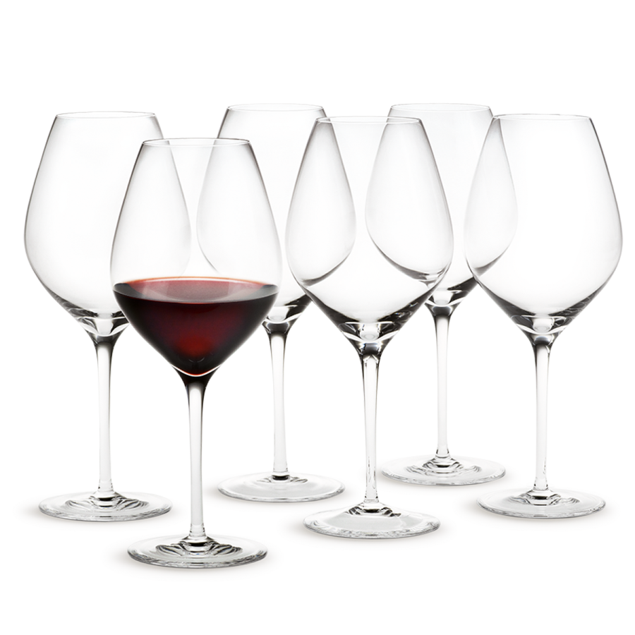 Holmegaard Cabernet Bourgogne Glas 6er Set 69 cl