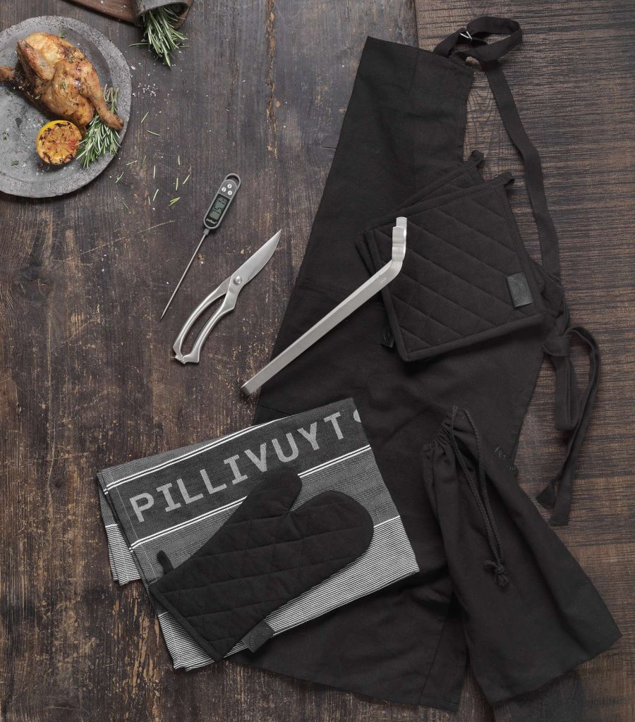 Bastian Pillivuyt Viskestykke 80x50 cm, Sort