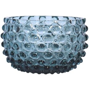 Anna von Lipa Hobnail Schale 11,5 cm, Steel Blue
