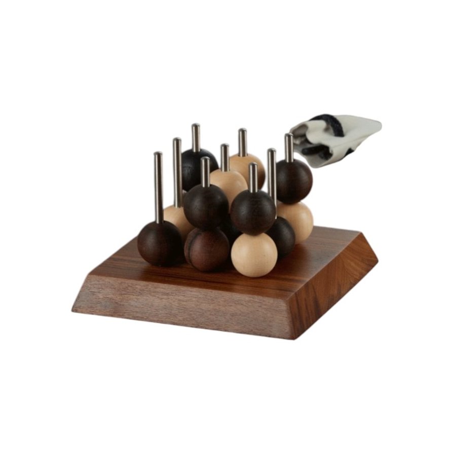 Piet Hein Kryds og Bolle, Teak