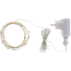 Sirius Maggie Lichterkette 7,9 m, Silber/Klar