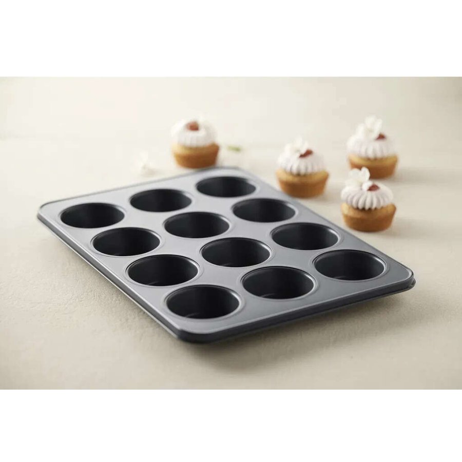 Blomsterbergs Muffinform fr 12 Stck, Stahl