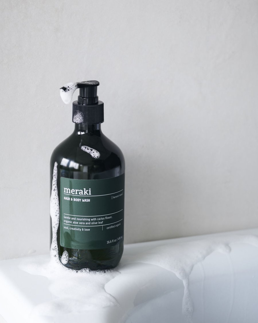 Meraki Hair & Bodywash 490 ml, Harvest Moon