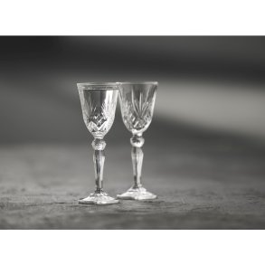Lyngby Glas Melodia Snapseglas 4 stk. 5 cl