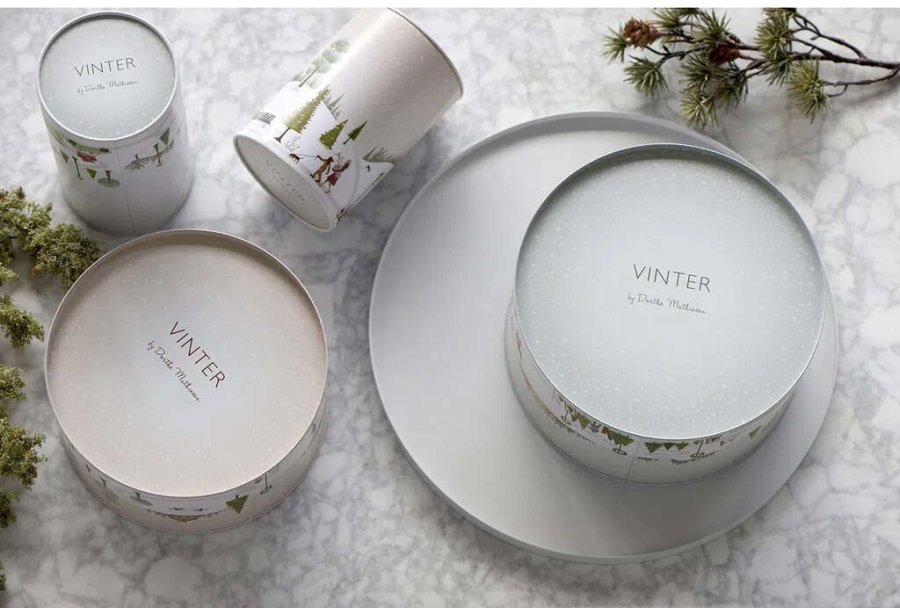 Bastian Keksdose 2er Set, Arctic Ice/Woodrose Metal