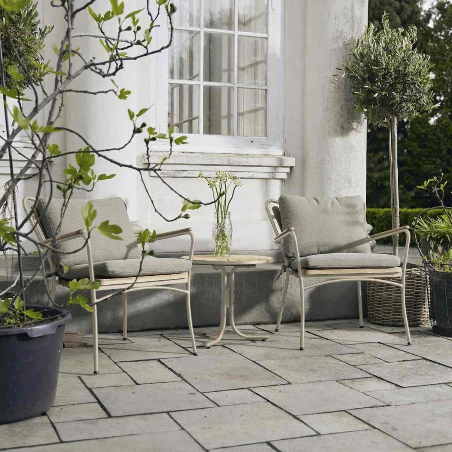 Mandalay Marguerit Loungebord �50 cm, Taupe