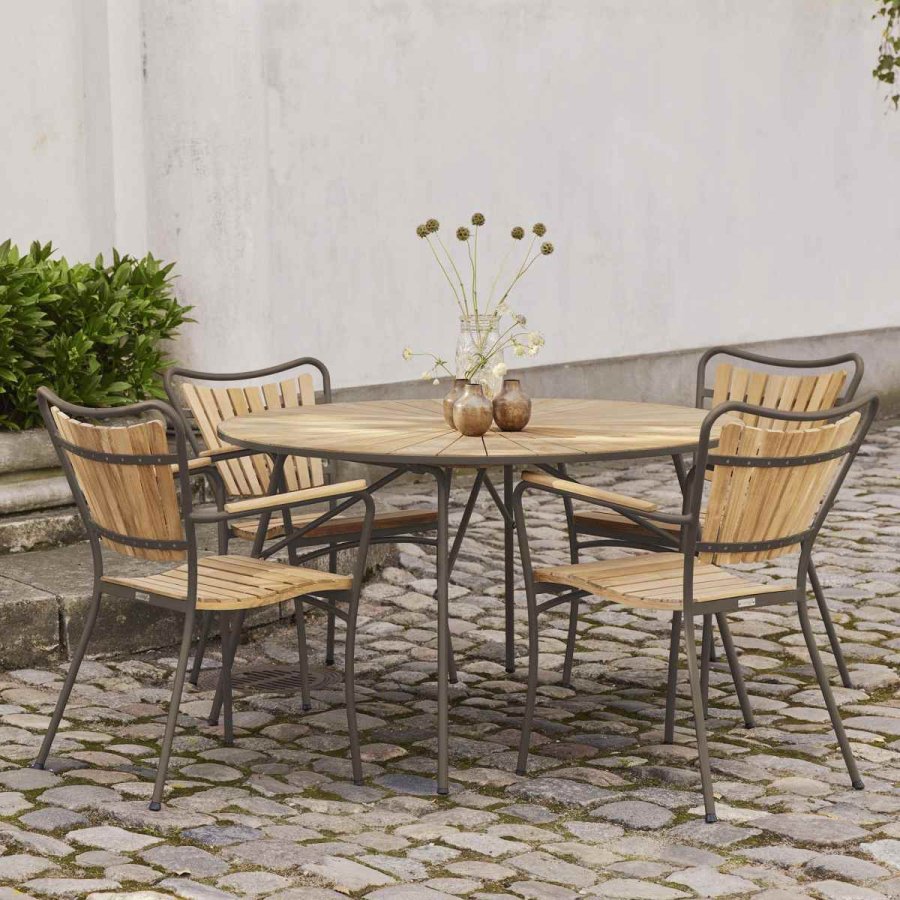 Mandalay Marguerit Havebord �120 cm, Mocca