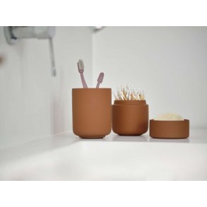 Zone Denmark Ume Tandbørstekrus 10,3 cm, Terracotta