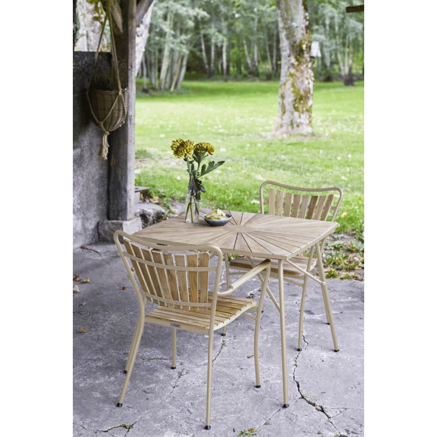 Mandalay Marguerit Havebord 83 cm, Taupe