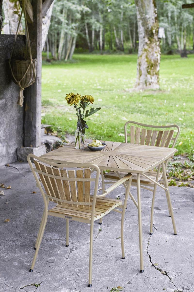 Mandalay Marguerit Havebord 83 cm, Taupe