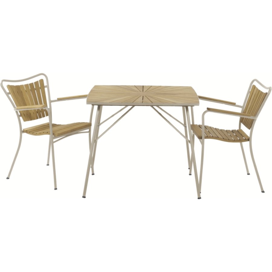 Mandalay Marguerit Havebord 83 cm, Taupe