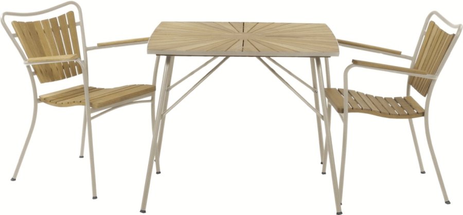 Mandalay Marguerit Havebord 83 cm, Taupe