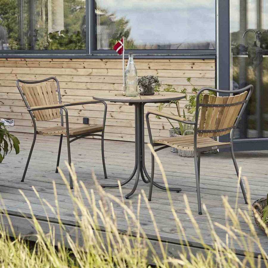 Mandalay Marguerit Caf�bord �70 cm, Mocca