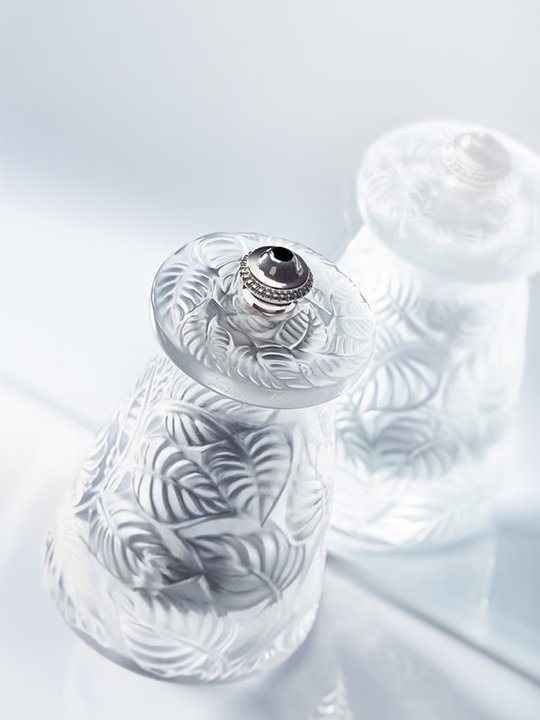 Peugeot Lalique Peberkvrn 9 cm, Krystal