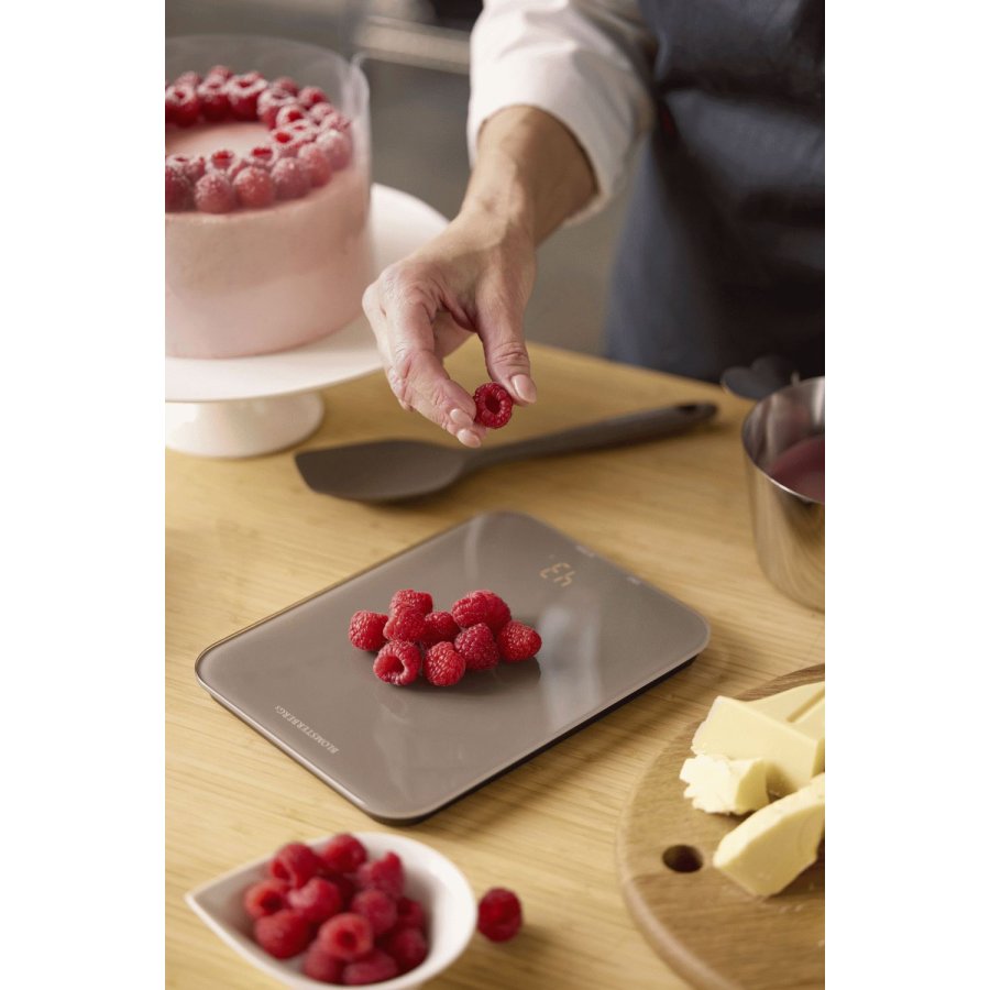 Blomsterbergs Keukenweegschaal, Latte