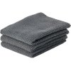 Zone Denmark Spltuch 2er Set 27x27 cm, Anthracite