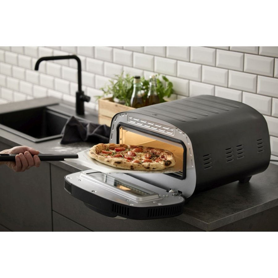 Nordic Sense Elektrisk Pizzaovn 1700W, Sort