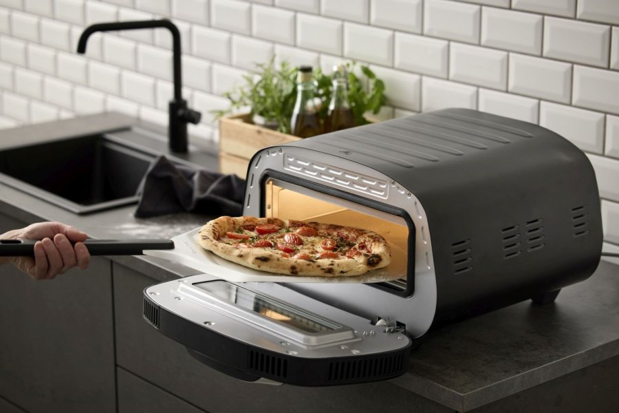 Nordic Sense Elektrisk Pizzaovn 1700W, Sort