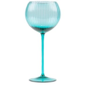 Anna von Lipa Lyon Rdvinsglas 58 cl, Turquoise