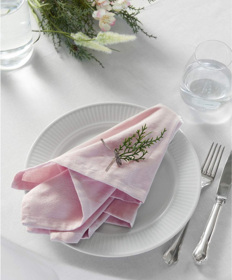 Bastian Stoffserviette 45x45 cm, Rose Smoke