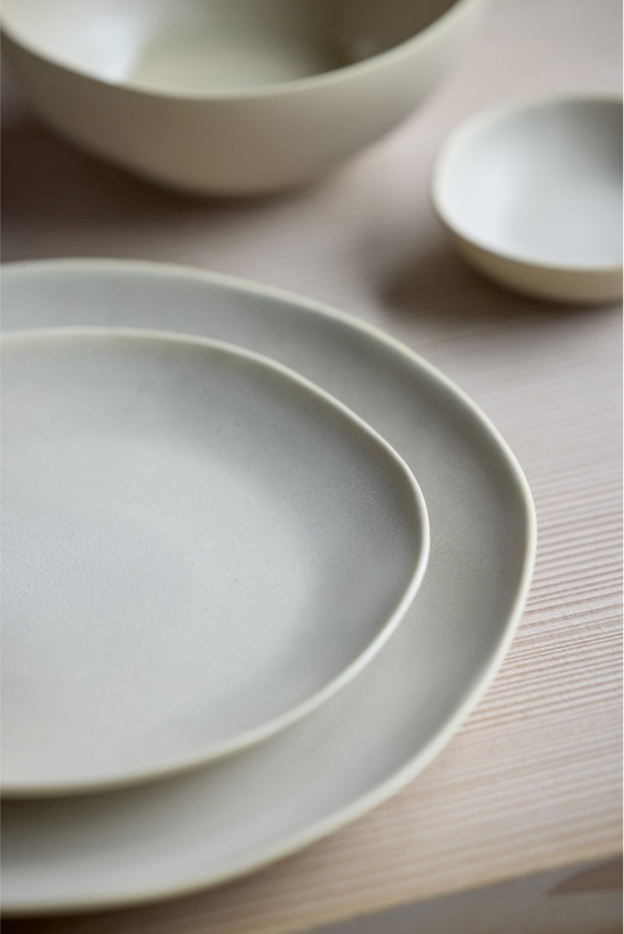 Villa Collection Shoku Tallerken 20 cm, Soft Beige