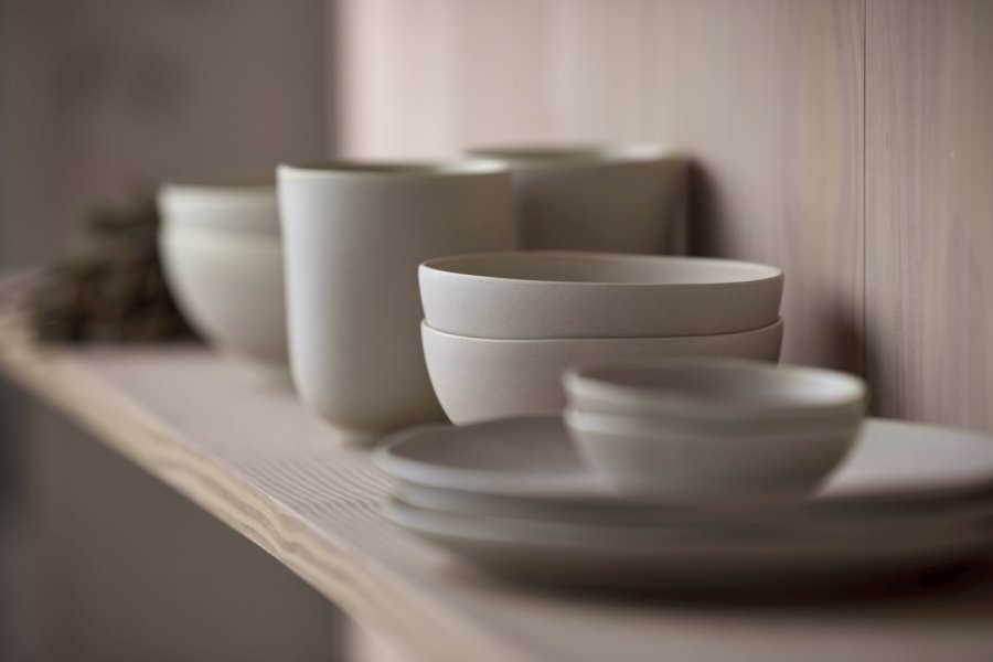 Villa Collection Shoku Tallerken 20 cm, Soft Beige