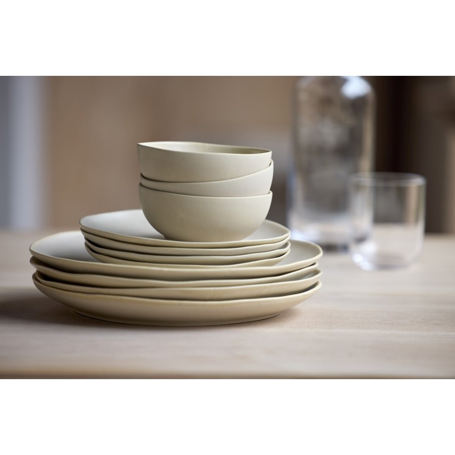 Villa Collection Shoku Tallerken 20 cm, Soft Beige
