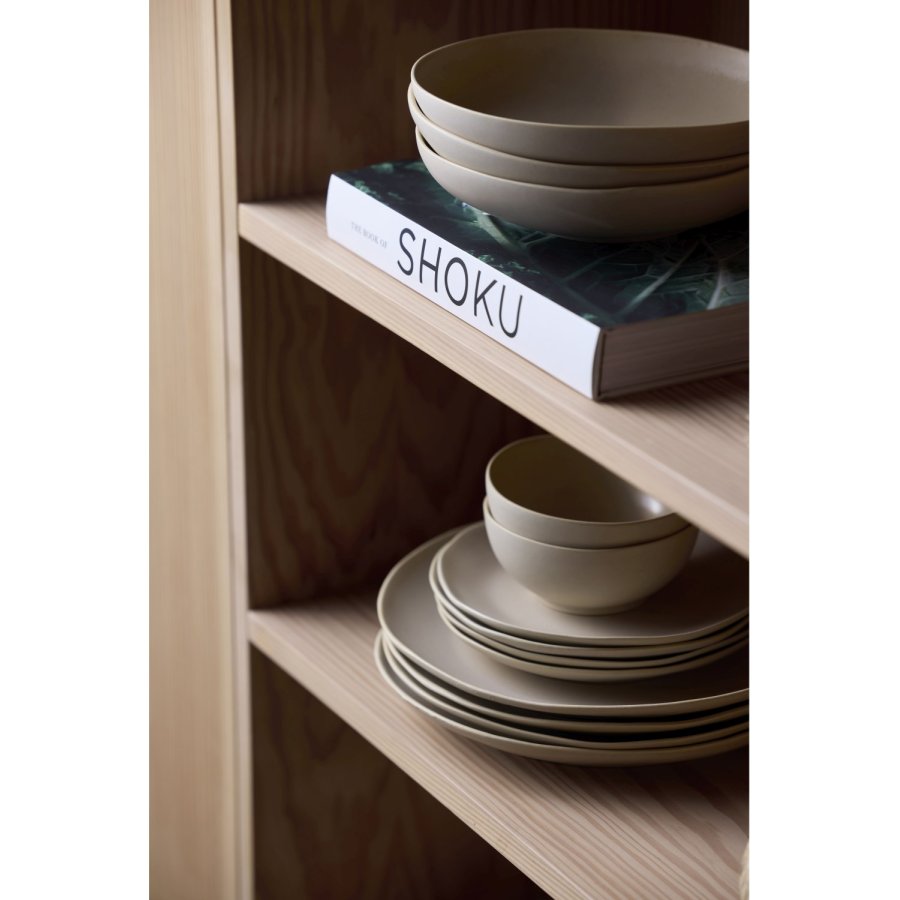 Villa Collection Shoku Tallerken 20 cm, Soft Beige