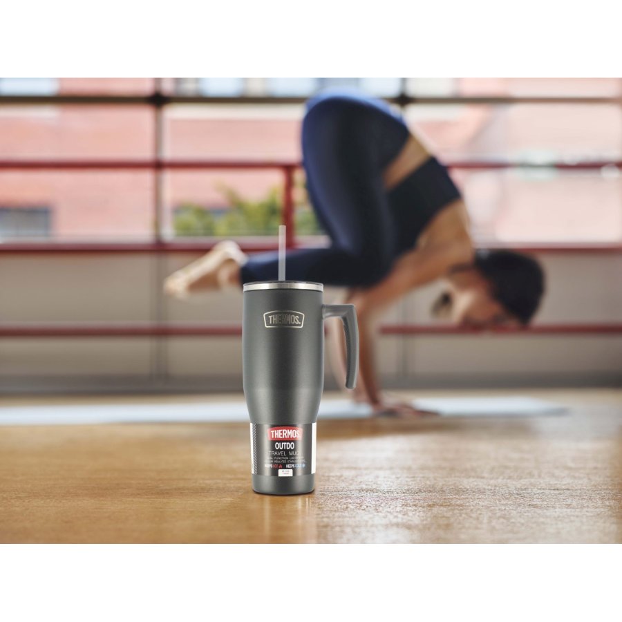 Thermos Termokrus m. Hank 1,1 L, Mat Sort