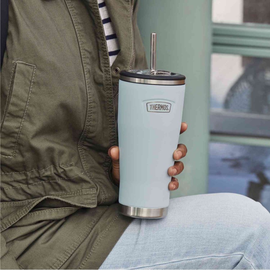 Thermos Termokrus m. Sugerr 0,7 L, Lysebl
