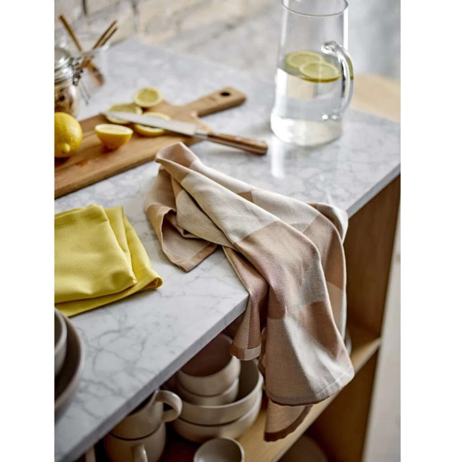 Sdahl Twist Geschirrtuch 2er Set 50x70 cm, Warm Taupe