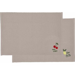 Sdahl Bistro Das Tischset 2er Set 33x48 cm, Grn