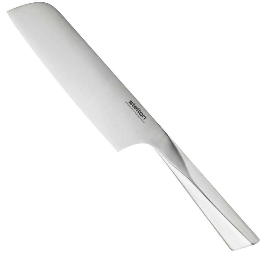 Stelton Trigono Santoku Messer 32,5 cm, Stahl