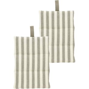 Södahl Harmony Grydelapper 2 stk. 15x23 cm, Taupe