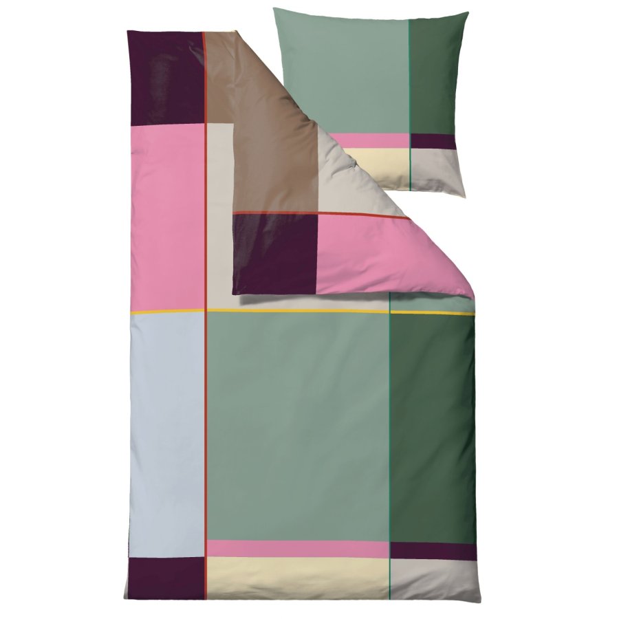 S&ouml;dahl Colour Block Senget�j 140x200 cm, Gr�n