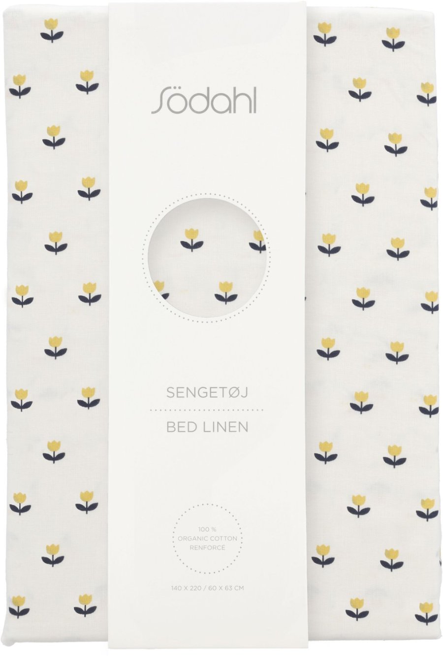 Södahl Tulip Sengetj 140x220 cm, Gul
