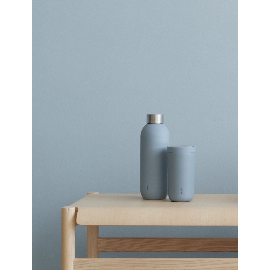 Stelton Click To Go Kop 0,2 L, Dusty Blue