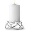 Georg Jensen Glow Lysestage 10,4 cm, Mat stl