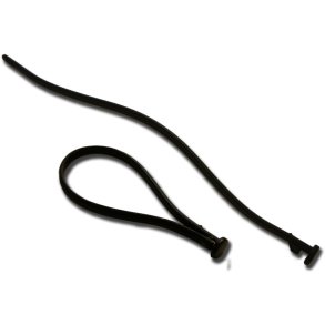 Georg Jensen Keyring Udskiftningsgummistrop, Sort