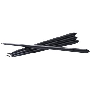 STOFF Nagel Ester & Erik Dnne Stabkerze 6er Sete  29 cm, Schwarz