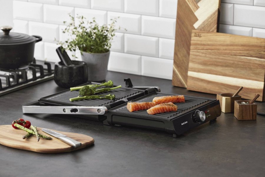 Nordic Sense Panini-/Tischgrill, Schwarz