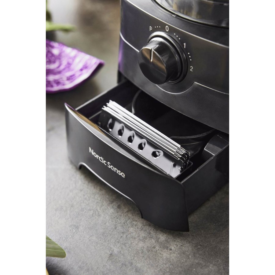 Nordic Sense Kchenmaschine 3,5 L, Schwarz
