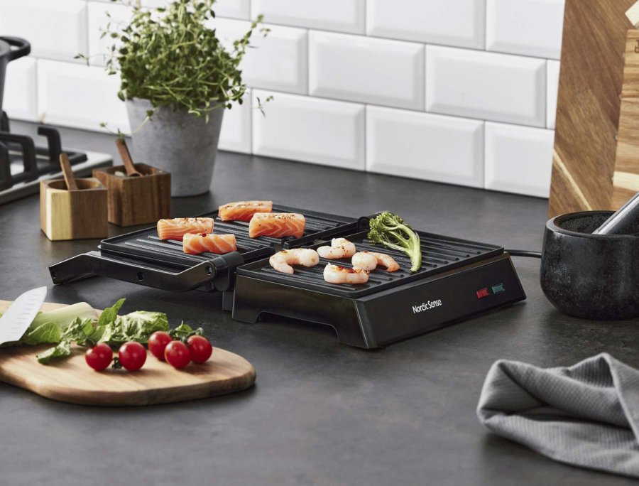 Nordic Sense Mini-Paninigrill, Schwarz