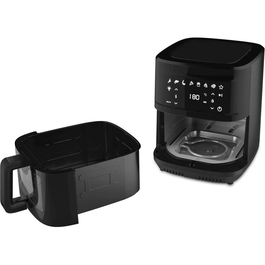 Nordic Sense Airfryer 9 L, Sort