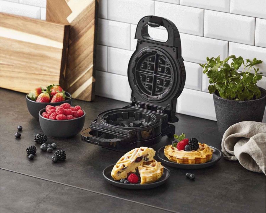 Nordic Sense Waffeleisen, Schwarz