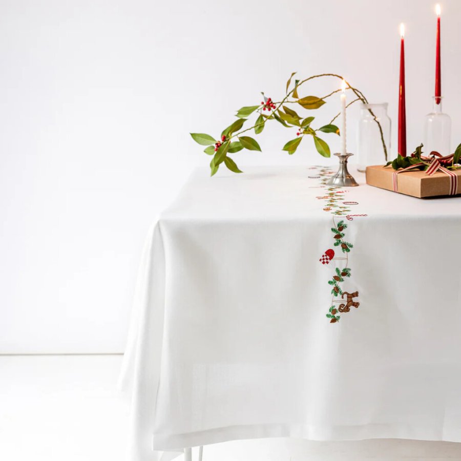 Langkilde & S�n Weihnachtstischdecke 140x340 cm
